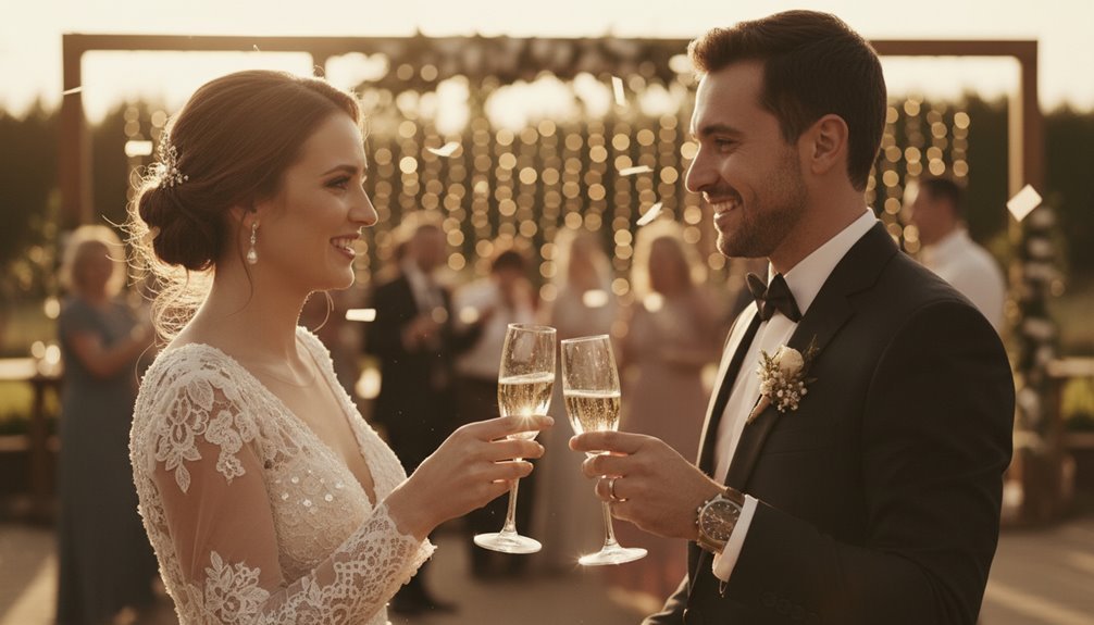 digital wedding highlights sharing